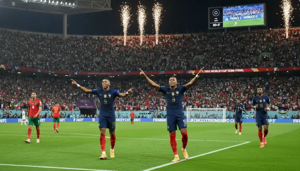 Fransa ve Fas: Çeyrek Finalde Mbappe’nin Rekor Maçı