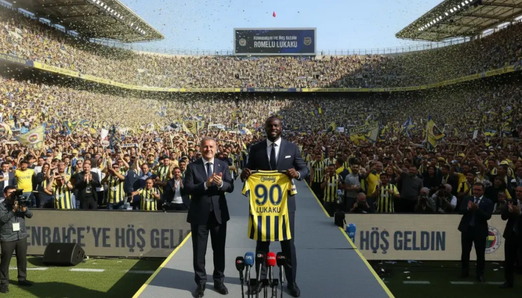 Belçikalı Gol Makinesi Lukaku Artık Fenerbahçe’de!