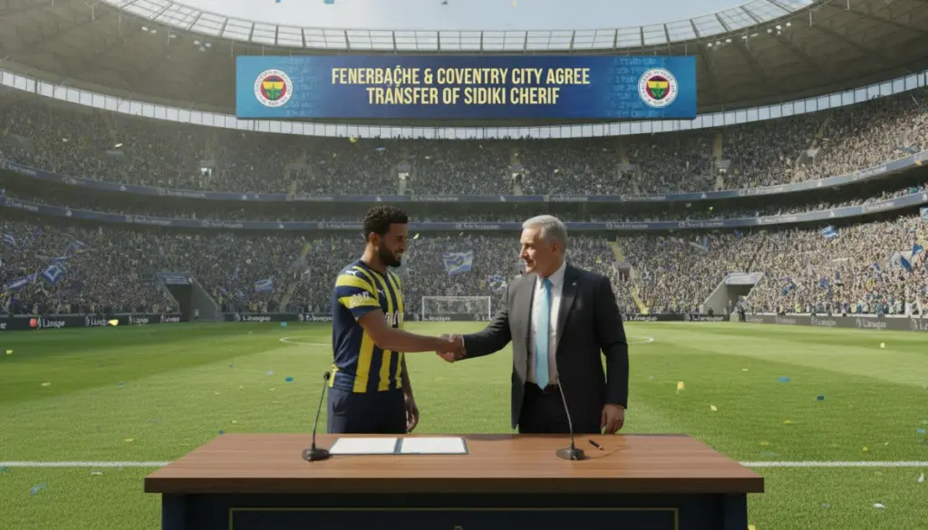 Genç Yıldız Sidiki Cherif Premier Lig Ekibine Transfer Oldu