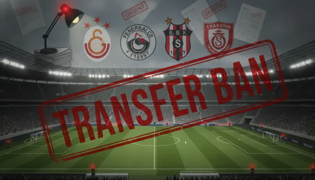 Türk Futbolunda FIFA Şoku: Dört Kulübe Üç Dönemlik Transfer Engeli