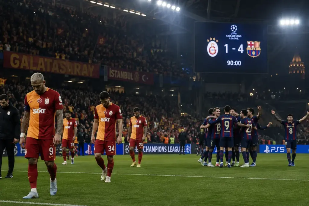 Galatasaray – Barcelona Mücadelesi: Avrupa Arenasında Sert Bir Gerçeklik Testi