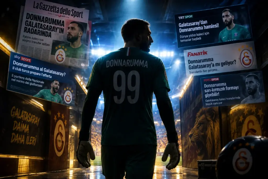 Galatasaray’ın Kalesi İçin Dev İsim: Donnarumma Transferi Gündemde