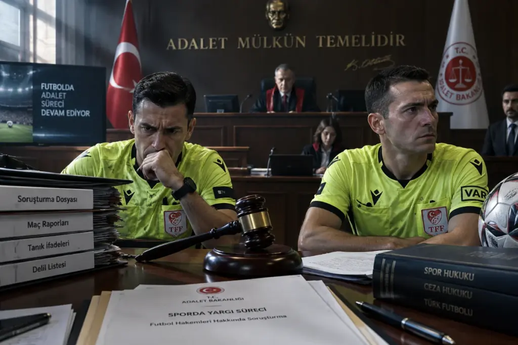 Türk Futbolunda Şike ve Bahis İddiaları: Hakemler İçin Tutuklama İstemi